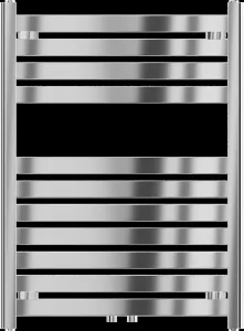 MEXEN - Urán vykurovací rebrík/radiátor 800 x 600 mm, 331 W, chróm W105-0800-600-00-01