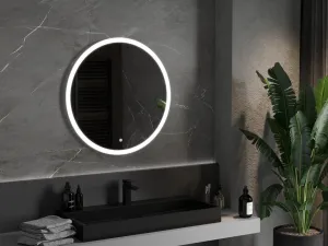 MEXEN - Oro zrkadlo s osvetlením 80, LED 6000K, 9824-080-080-611-00