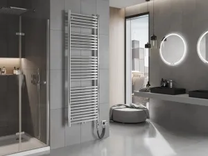 MEXEN/S - Hades radiátor + vykurovacia tyč 1800 x 600 mm, 900 W, chróm W104-1800-600-2900-01