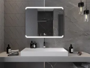 MEXEN - Nida zrkadlo s osvetlením 100 x 80, LED 600 9806-100-080-611-00