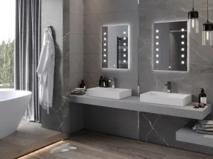 MEXEN - Ner zrkadlo s osvetlením 50 x 70, LED 600 9809-050-070-611-00