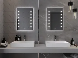 MEXEN - Ner zrkadlo s osvetlením 50 x 70, LED 600 9809-050-070-611-00