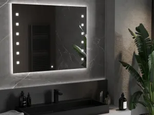 MEXEN - Ner zrkadlo s osvetlením 100 x 80, LED 600 9809-100-080-611-00