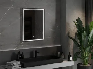 MEXEN - Taco zrkadlo s osvetlením 60 x 80, LED 6000K, 9805-060-080-611-00