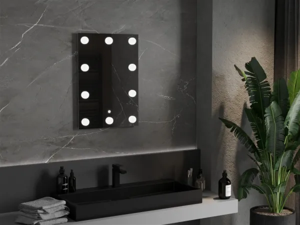 MEXEN - Dona zrkadlo s osvetlením 50 x 70, LED 600 9818-050-070-611-00