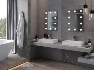 MEXEN - Dona zrkadlo s osvetlením 50 x 70, LED 600 9818-050-070-611-00