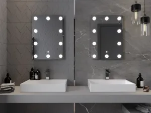 MEXEN - Dona zrkadlo s osvetlením 50 x 70, LED 600 9818-050-070-611-00
