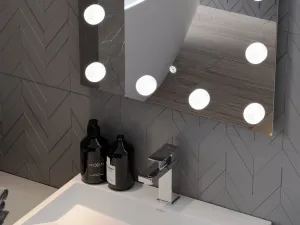 MEXEN - Dona zrkadlo s osvetlením 60 x 80, LED 600 9818-060-080-611-00