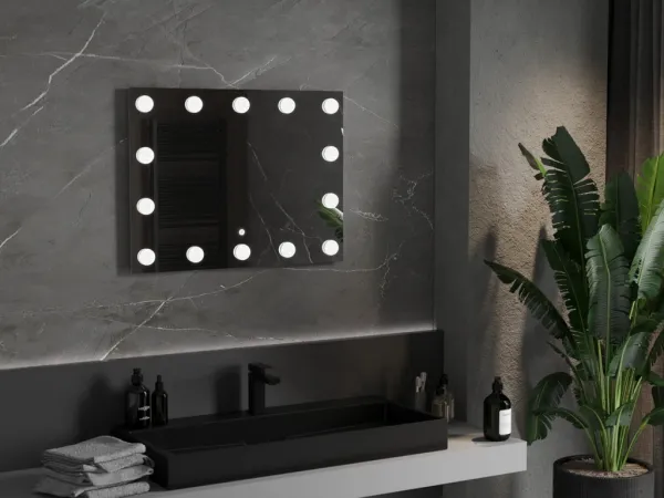 MEXEN - Dona zrkadlo s osvetlením 80 x 60, LED 600 9818-080-060-611-00