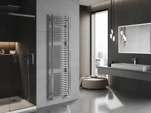 MEXEN - Ares vykurovací rebrík/radiátor 1800 x 500 mm, 647 W, chróm W102-1800-500-00-01