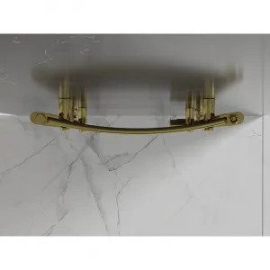 MEXEN - Helios vykurovací rebrík/radiátor 1500 x 500 mm, 537 W, zlatá W103-1500-500-00-50