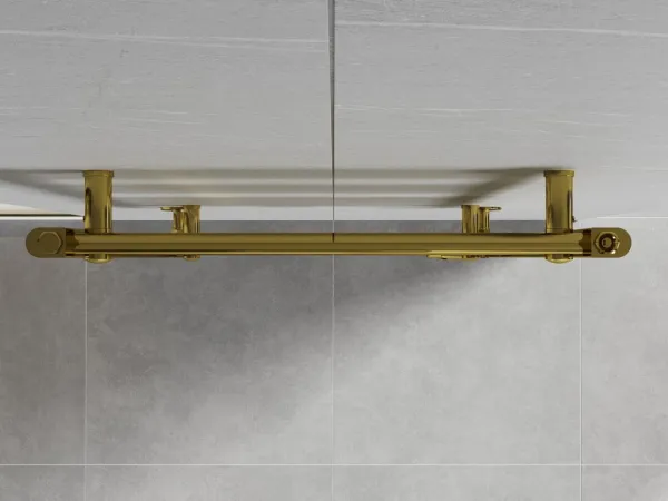 MEXEN - Mars vykurovací rebrík/radiátor 1800 x 600 mm, 752 W, zlatý W110-1800-600-00-50