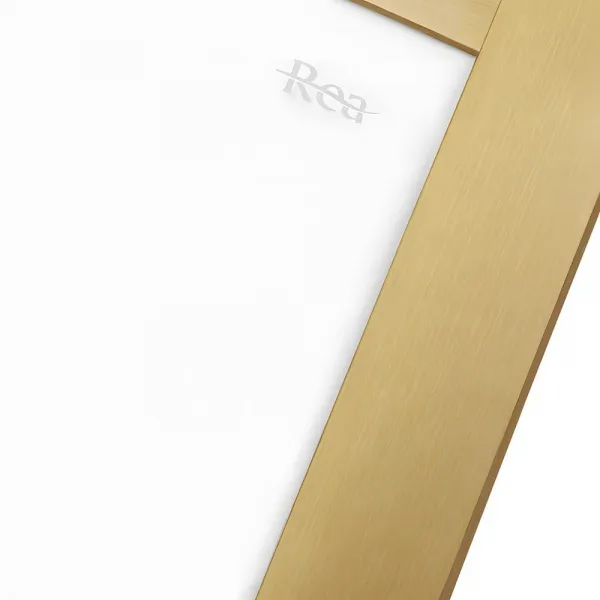 REA - Sprchovací kút City 90x90 Gold Bez sprchovej vaničky REA-K6443