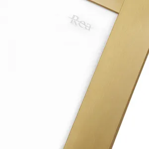 REA - Sprchovací kút City 90x90 Gold Bez sprchovej vaničky REA-K6443