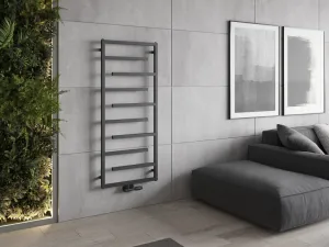 MEXEN - Orlando vykurovací rebrík/radiátor 1380 x 600 mm, 499 W, antracit W207-1380-600-00-66