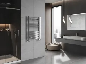 MEXEN - Ares vykurovací rebrík/radiátor 900 x 600 mm, 342 W, chróm W102-0900-600-00-01
