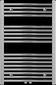 MEXEN - Ares vykurovací rebrík/radiátor 900 x 600 mm, 342 W, chróm W102-0900-600-00-01