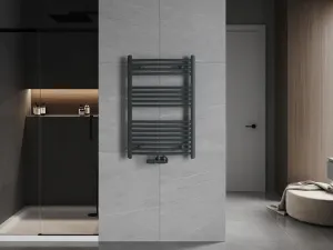 MEXEN - Ares vykurovací rebrík/radiátor 900 x 600 mm, 433 W, antracit W102-0900-600-00-66