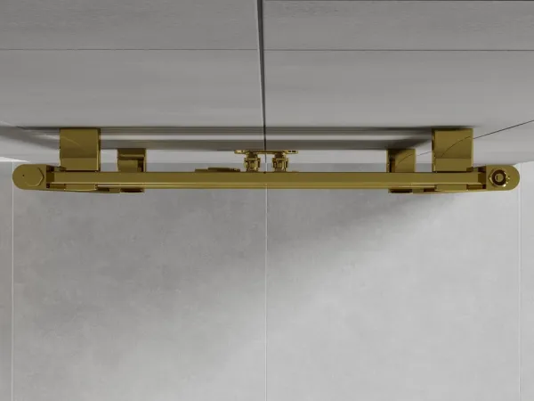 MEXEN - Urán vykurovací rebrík/radiátor 1200 x 600 mm, 485 W, zlatý W105-1200-600-00-50