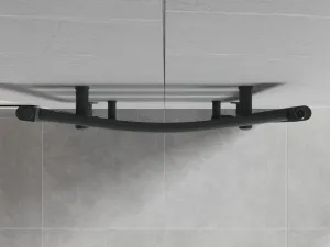 MEXEN - Ares vykurovací rebrík/radiátor 1500 x 600 mm, 733 W, antracit W102-1500-600-00-66
