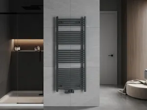 MEXEN - Ares vykurovací rebrík/radiátor 1500 x 600 mm, 733 W, antracit W102-1500-600-00-66