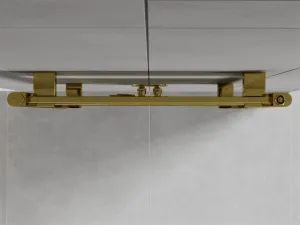 MEXEN - Urán vykurovací rebrík/radiátor 800 x 600 mm, 331 W, zlatý W105-0800-600-00-50