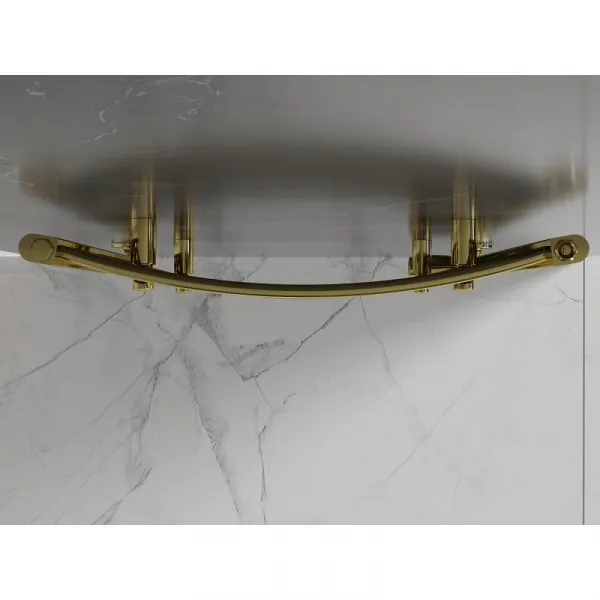MEXEN - Helios vykurovací rebrík/radiátor 800 x 600 mm, 355 W, zlatá W103-0800-600-00-50