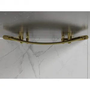 MEXEN - Helios vykurovací rebrík/radiátor 800 x 600 mm, 355 W, zlatá W103-0800-600-00-50