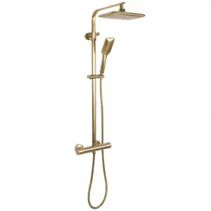 REA - Sprchová sada s termostatom TOM brush gold REA-P5004