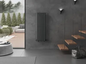 MEXEN - Oregon vykurovací rebrík/radiátor 1200 x 360 mm, 417 W, antracit W202-1200-350-00-66