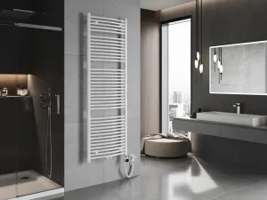 MEXEN/S - Ares radiátor + vykurovacia tyč 1800 x 600 mm, 1200 W, biela W102-1800-600-6120-20