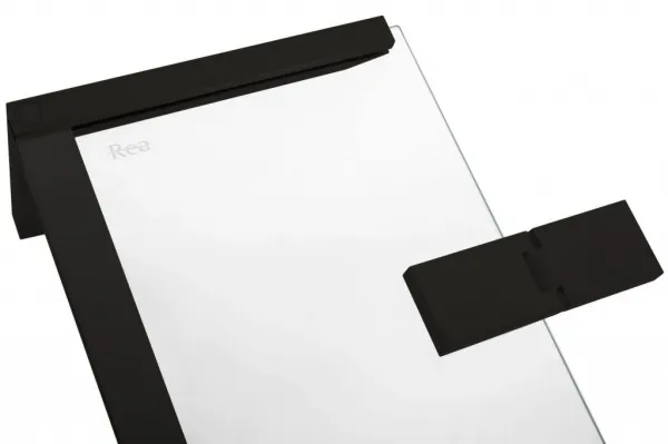 REA/S - Sprchové Dvere Hugo 80 Black KPL-45206