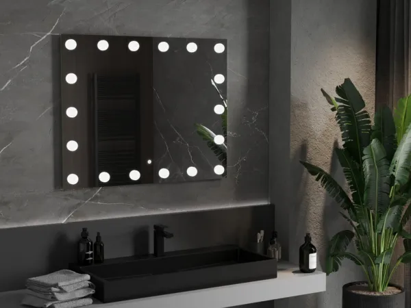 MEXEN - Dona zrkadlo s osvetlením 100 x 80, LED 600 9818-100-080-611-00