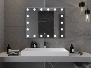 MEXEN - Dona zrkadlo s osvetlením 100 x 80, LED 600 9818-100-080-611-00