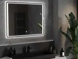 MEXEN - Zusa zrkadlo s osvetlením 100 x 80, LED 600 9808-100-080-611-00