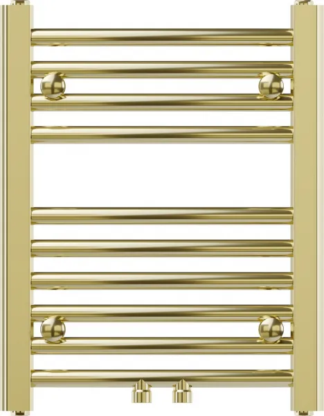 MEXEN - Ares vykurovací rebrík/radiátor 500 x 400 mm, 141 W, zlatá W102-0500-400-00-50