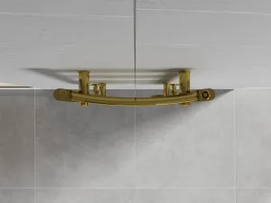 MEXEN - Ares vykurovací rebrík/radiátor 900 x 400 mm, 246 W, zlatá W102-0900-400-00-50