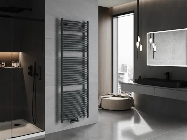 MEXEN - Ares vykurovací rebrík/radiátor 1800 x 600 mm, 958 W, antracit W102-1800-600-00-66
