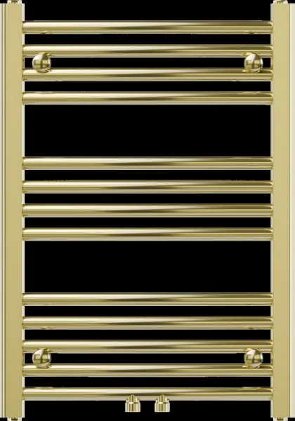 MEXEN - Ares vykurovací rebrík/radiátor 700 x 500 mm, 226W, zlatá W102-0700-500-00-50