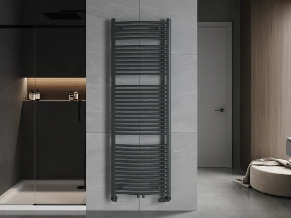 MEXEN - Ares vykurovací rebrík/radiátor 1800 x 600 mm, 958 W, antracit W102-1800-600-00-66