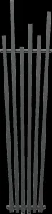 MEXEN - Omaha vykurovací rebrík/radiátor 1800 x 420 mm, 655 W, antracit W208-1800-420-00-66