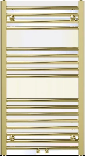 MEXEN - Ares vykurovací rebrík/radiátor 900 x 500 mm, 372 W, zlatá W102-0900-500-00-50