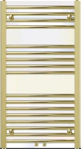 MEXEN - Ares vykurovací rebrík/radiátor 900 x 500 mm, 372 W, zlatá W102-0900-500-00-50