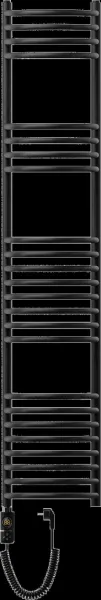 MEXEN/S - Eros radiátor + vykurovacia tyč 1600 x 318 mm, 900 W, čierna W112-1600-318-2600-70
