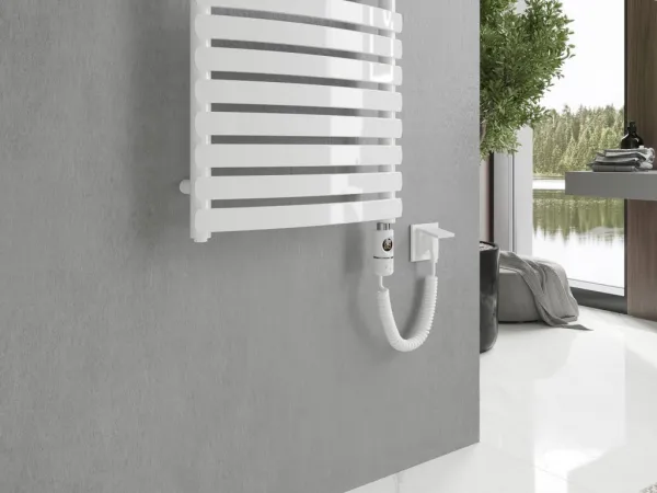 MEXEN/S - Bachus radiátor + vykurovacia tyč 1200 x 500 mm, 600 W, biela W109-1200-500-2600-20
