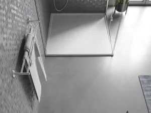 MEXEN - Amon štvorcová sprchová vanička SMC 100 x 100, biela 4F101010