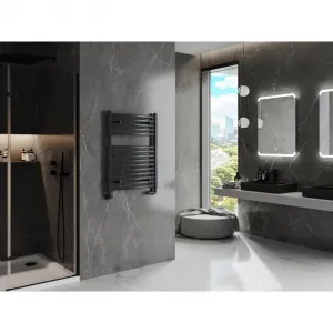 MEXEN - Helios vykurovací rebrík/radiátor 800 x 600 mm, 450 W, antracit W103-0800-600-00-66