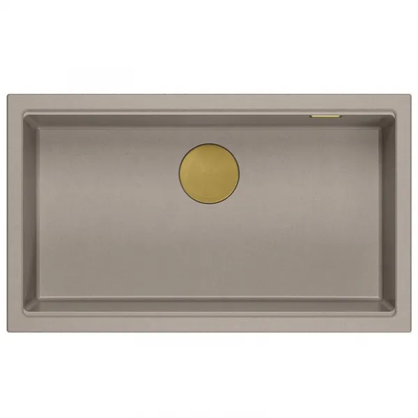 Quadron Quadron - Granitový drez Logan 110 Beige Oceľ HQD7644U4_BS_U