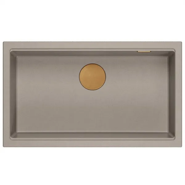 Quadron Quadron - Granitový drez Logan 110 Beige Oceľ HQD7644U4_BS_U
