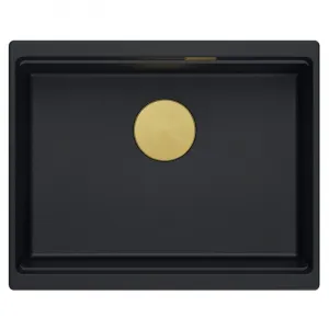 Quadron Quadron - Granitový drez Logan 100 Black Čierny HQJ6045U7_BLM_U